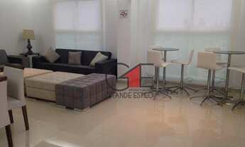 Imagem 2: Apartamento com 1 dormitório para alugar, 53 m² por R$ 3.300,00 - Gonzaga - Santos/SP