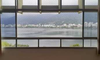 Imagem 2: Frontal vista espetacular da lagoa, 4 quartos , suíte, garagem, Portaria 24hs, play, salão