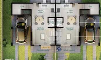 Imagem 2: Sobrado à venda, 102 m² por R$ 430.000,00 - Forquilhas - São José/SC