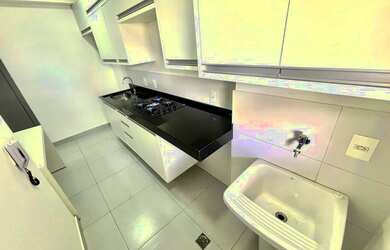 Imagem 4: Studio moderno com sacada gourmet e lazer incrível no Unique Residence!