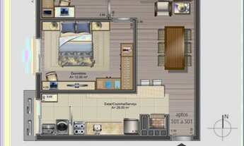 Imagem 3: Apartamento à venda, 2 quartos, 1 vaga, Centro - Carlos Barbosa/RS