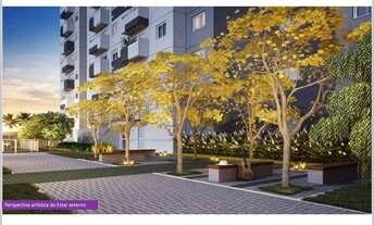 Imagem 2: Apartamento para venda possui 42 metros quadrados com 2 quartos em Jabaquara - Santos - SP