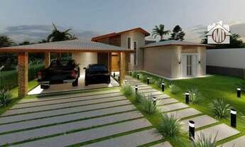 Imagem 3: Linda chácara em fase de construção, aceita financiamento, 3 suítes, piscina, paisagismo à