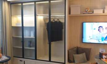 Imagem: Flat de 33 metros quadrados no bairro Centro