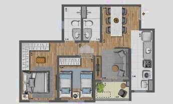 Imagem 4: Excelente apartamento novo no Bonfim Signus Imóveis