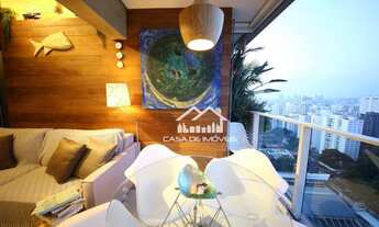 Imagem 2: Vende apartamento de alto luxo, com 41m², 1 vaga, andar alto com vista livre, totalmente m