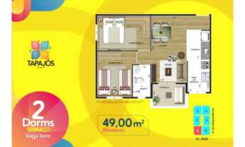 Imagem 7: Apartamento para venda tem 48 metros quadrados com 2 quartos em Eldorado - São Paulo - São