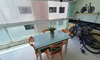 Imagem 2: Apartamento com 3 dormitórios à venda, 151 m² por R$ 1.075.000,00 - Canto do Forte - Praia