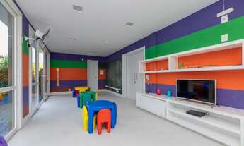 Imagem 6: Lindo apto de 2 dorms com suite, churrasqueira, cozinha estilo americana. 1 vaga e infra c