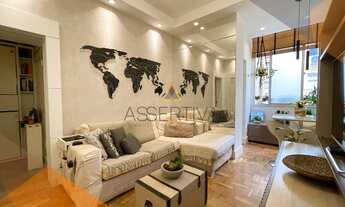 Imagem 2: Copacabana posto 6 apartamento totalmente reformado e decorado com vaga