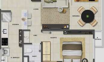 Imagem 6: Apartamento à venda no bairro Piatã - Salvador/BA