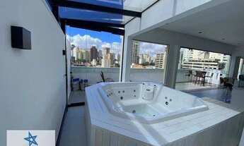 Imagem 1: Belíssima cobertura dulex com varanda gourmet 212 m2 a.u - 3 dormitórios - 3 suítes - 4 va