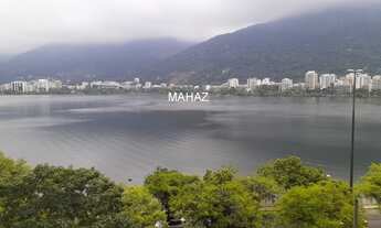 Imagem 3: Frontal vista espetacular da lagoa, 4 quartos , suíte, garagem, Portaria 24hs, play, salão