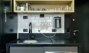 Imagem 7: Loft charmoso com decor industrial