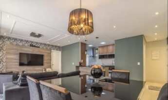 Imagem 4: Apartamento para venda tem 125 metros, com 4 quartos, suíte, 2 vagas e lazer completo