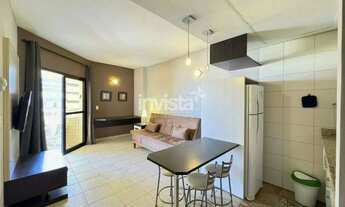 Imagem 3: FLAT com VARANDA e VISTA MAR no Boqueirão em Santos