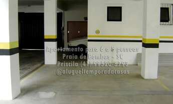 Imagem 5: JANEIRO Apartamento 6 a 8 pessoas, Praia de Bombas SC, 2 quartos com ar, churrasqueir