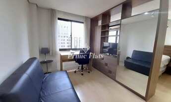 Imagem: Flat de 33 m² com 1 dormitório e 1 vaga