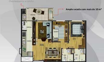 Imagem 5: Cobertura residencial para venda, São Francisco, Curitiba - CO8979