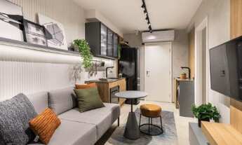 Imagem 2: Apartamento Tipo Estúdio com 29 e 35m² 200 | metros do metrô Sumaré | Lazer completo