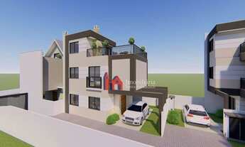 Imagem 4: Sobrado com 3 dormitórios à venda, 121 m² por R$ 510.000 - Santa Felicidade - Curitiba/PR