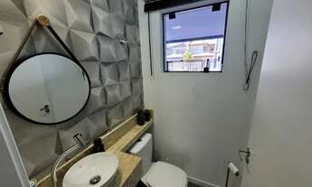 Imagem 6: Sobrado geminado com 1 suíte mais 2 quartos, 2 vagas de garagem no bairro Iririú