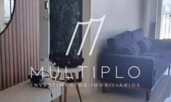 Imagem 3: Apartamento totalmente mobiliado para locação em Alphaville com 2 quartos e linda vista