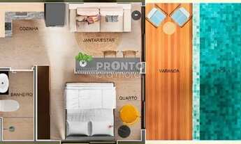 Imagem: Flat Sunny Beach Residence, unidade não