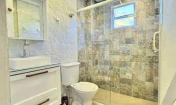 Imagem 7: Apartamento com 1 dorm em Prédio Frente Mar - Varanda com Vista mar!