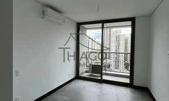 Imagem: Studio novo com sacada e mobiliado de 20m²