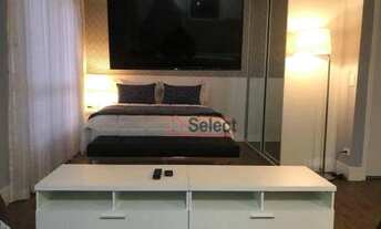 Imagem 4: Apartamento Stúdio Decorado de 41 m², totalmente mobiliado, 1 dormitório, 1 vaga de garage