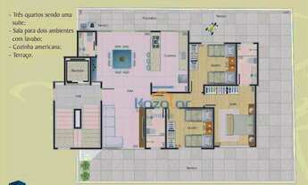 Imagem 5: Apartamento 3 quartos, suíte, 2 vagas à venda por R$ 605.000 - Jaraguá - Belo Horizonte/MG