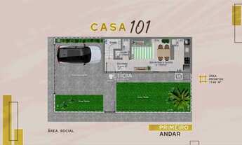 Imagem 2: Reserva Ouro Verde - Casa 2 dorm. (2 suítes) - Camobi