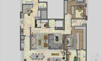 Imagem 4: APARTAMENTOS DE 4 DORMITÓRIOS 3 SUITES E 3 VAGAS - LE JARDIN BY YOO
