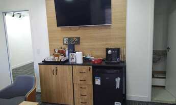 Imagem 3: Sala mobiliada para alugar, 80 m² por R$ 8.000/mês - Barra Funda