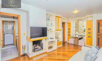 Imagem 3: 3 quartos, lareira, churrasqueira, dependência completa e box para 2 carros - Bela Vista