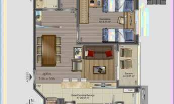 Imagem 6: Apartamento à venda, 2 quartos, 1 vaga, Centro - Carlos Barbosa/RS