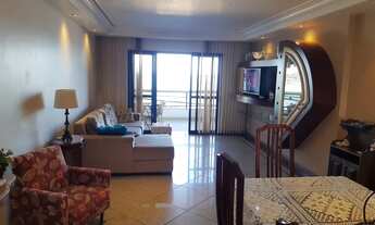 Imagem 6: Apartamento para venda tem 180 metros quadrados com 4 quartos frente para o mar