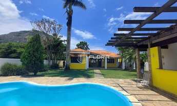 Imagem 1: Casa com 3 dormitórios para alugar, 138 m² por R$ 1.400,00/dia - Inoã - Maricá/RJ