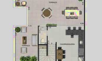 Imagem 7: Sobrado novo no Jardim Floresta, 4 suítes, 4 vagas