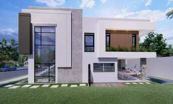 Imagem 2: Casa em construção no Buona Vita #4 dormitórios, sendo 3 suítes #área gourmet com piscina