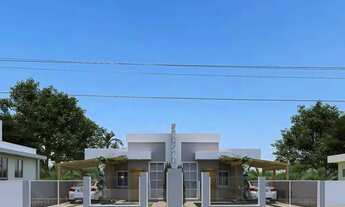 Imagem 1: Casa geminada de 3 quartos em construção em Biguaçu/SC