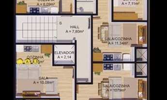 Imagem: Apartamento de 2 qtos Guará 1