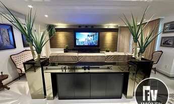 Imagem 4: FOUR SEASONS - Apartamento Embraed Vista Mar 4 Suítes Mobiliado e Decorado á Venda no/Cent