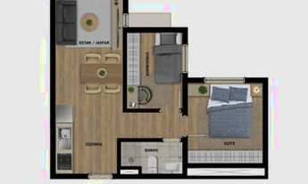 Imagem 6: APARTAMENTO com 2 dormitórios à venda por R$ 348.561,36 no bairro Vila Izabel - CURITIBA