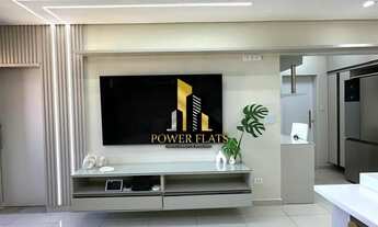 Imagem 6: Flat de Luxo para Alugar em Alphaville | Automação Alexa | Varanda Gourmet