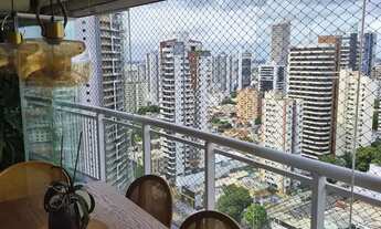 Imagem 4: Helio Pires aluga Apartamento no Ed. Autêntico Batista Campos 3 suites andar alto