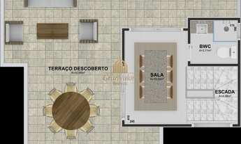 Imagem 6: Sobrado novo com 4 quartos 2 suítes e terraço amplo com banheiro