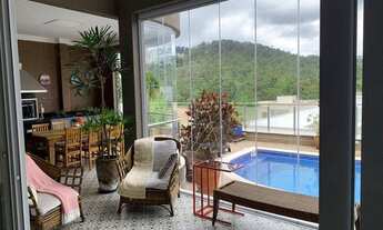 Imagem 6: Casa com 4 dormitórios para alugar, 475 m² por R$ 27.000,00/mês - Tamboré - Santana de Par