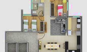 Imagem 7: Apartamento à venda, 3 quartos, 3 suítes, 2 vagas, Horto - Ipatinga/MG